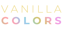 logo vanilla colors di Simona Viberti riordino armadi consulenza di stile e immagine personal shopper